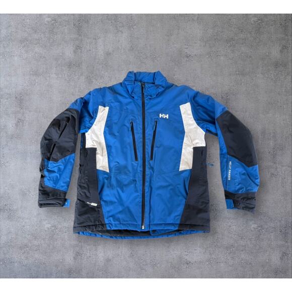 Helly Hansen Helly Tech Ski Snow Rain Jacket Men’s Large - Picture 1 of 15